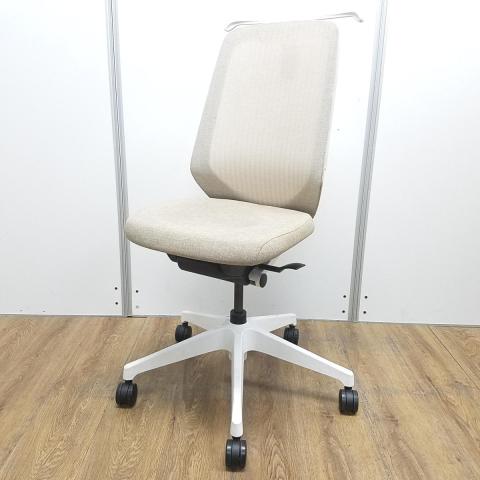 【中古】ノート KJ-170JE-W9F6 イトーキ（ITOKI） 肘無ハイバックチェア