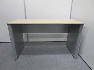 【片面フリーアドレスデスク】■KOKUYO/コクヨ　■ワークヴィスタ　■木目ナチュラル　■平机　■W1200/D720/H720　【弊社使用欄：A01027738】