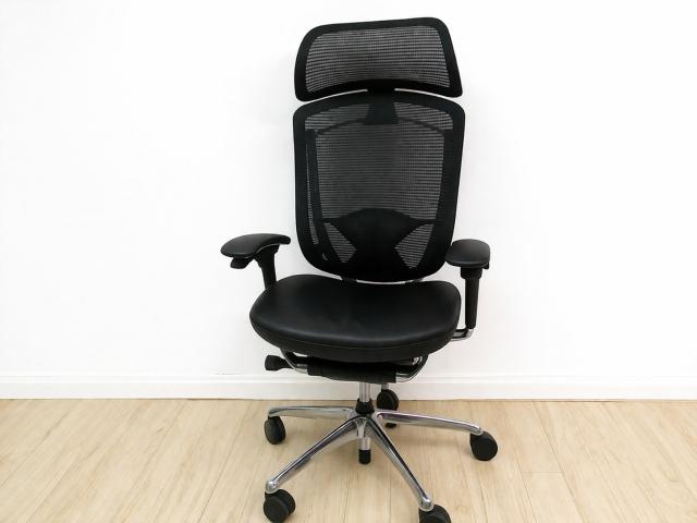 【中古】コンテッサ セコンダ CC87BS-FPT1 オカムラ（okamura） 肘付ハイバックチェア