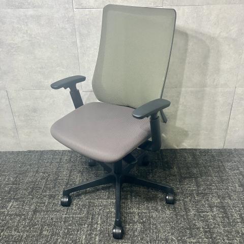 【中古】フルーエントチェア CB85ZR FKA2 オカムラ（okamura） 肘付ハイバックチェア