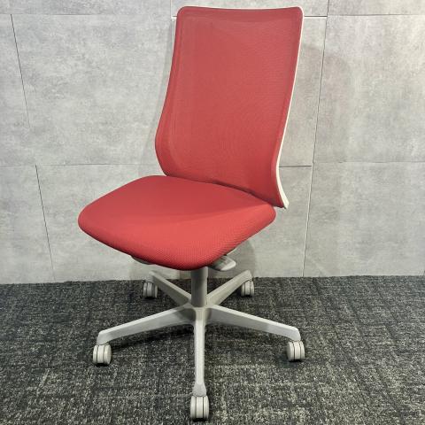 【中古】フルーエントチェア CB85KG 1522 オカムラ（okamura） 肘無ハイバックチェア