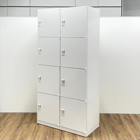 【中古】その他シリーズ 5-821-7122 ウチダ（UCHIDA) 8人用パーソナルロッカー