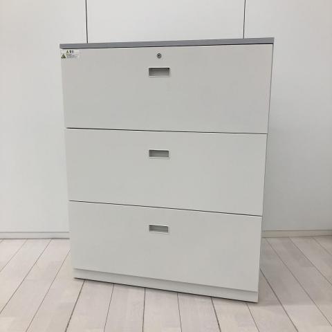 【中古】シンライン HTM-109AAS1-W9 イトーキ（ITOKI） ローキャビネット／ラテラル