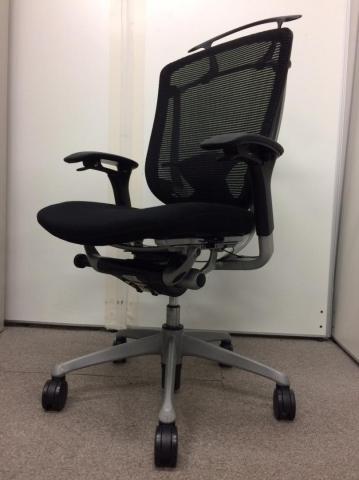 【中古】コンテッサチェア  オカムラ（okamura） 肘付ハイバックチェア