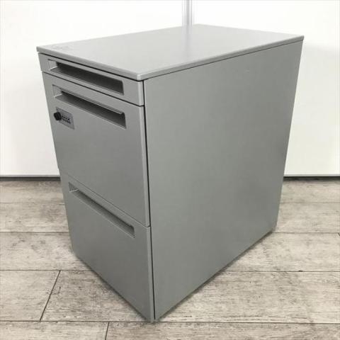 【中古】アドバンス  オカムラ（okamura） ワゴン3段