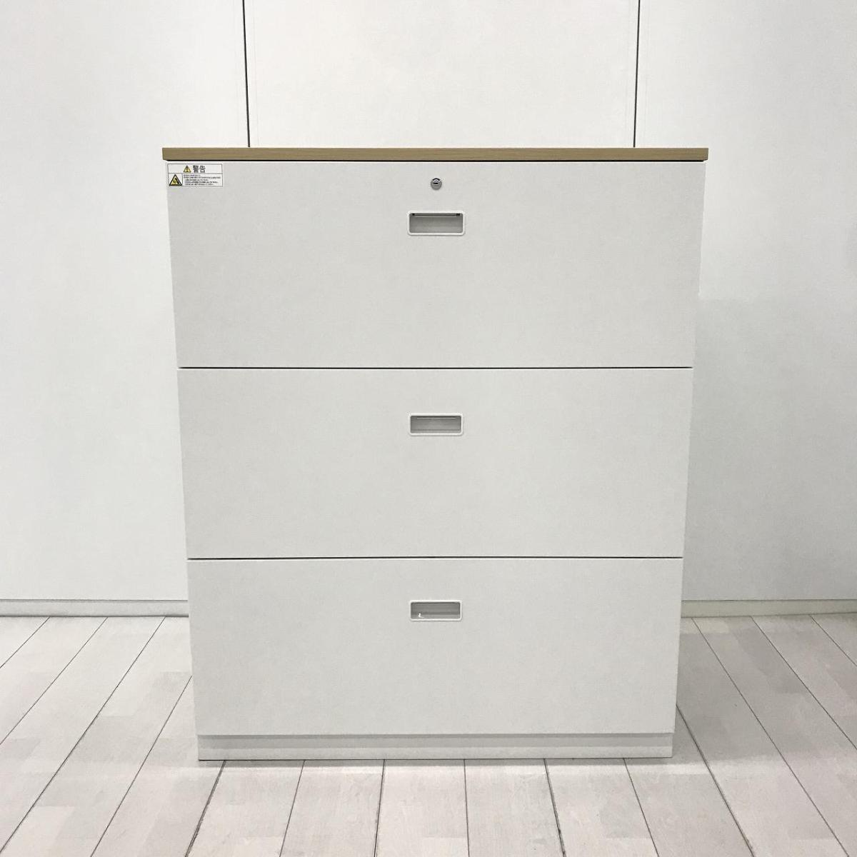 中古】シンライン HTM-109AAS1-W9 イトーキ/ITOKI ローキャビネット 