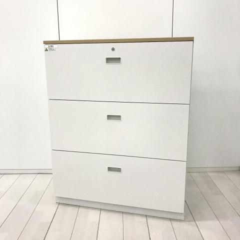 【中古】シンライン HTM-109AAS1-W9 イトーキ（ITOKI） ローキャビネット／ラテラル