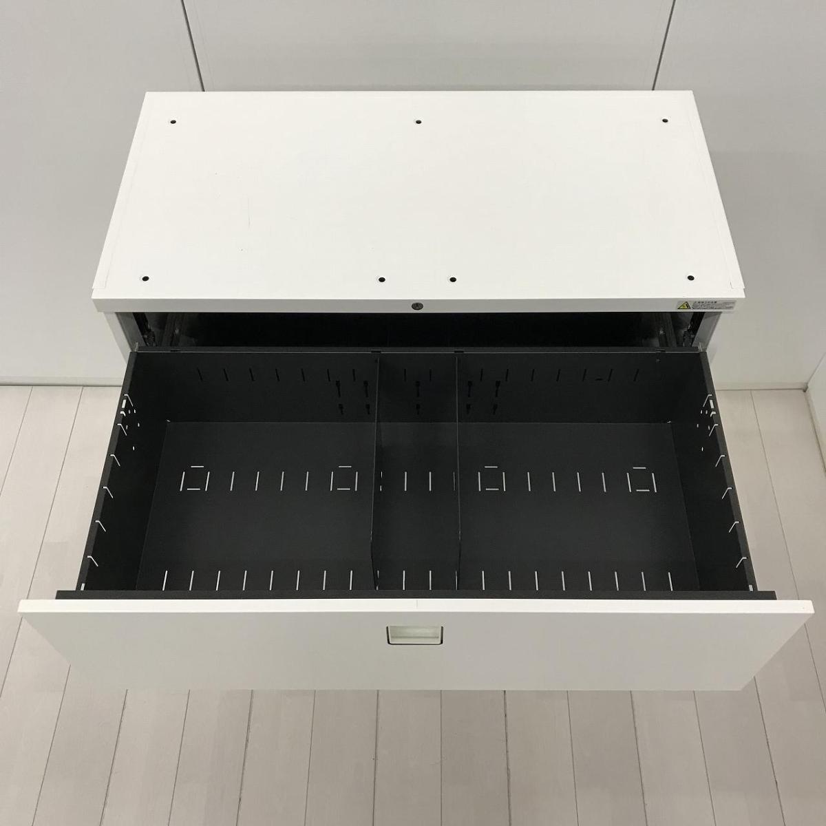 中古】レクトライン 4BG5ZC ZA75 オカムラ/okamura ローキャビネット 