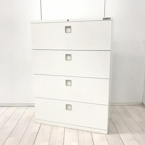 【中古】レクトライン 4BG5ZC ZA75 オカムラ（okamura） ローキャビネット／ラテラル