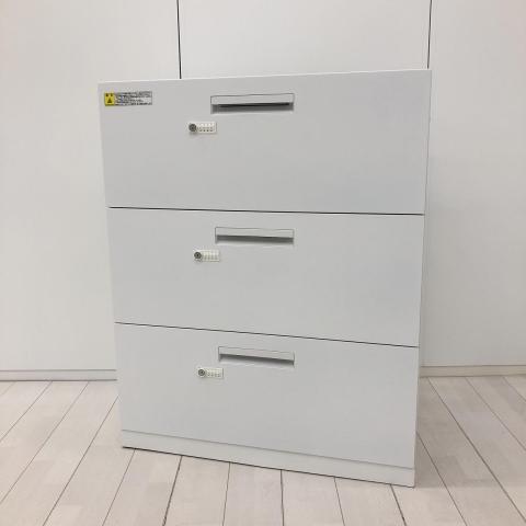 【中古】HSシリーズ 5-821-7352 N ウチダ（UCHIDA) ローキャビネット／ラテラル