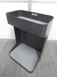 【実は使い勝手がイイんです！はたらくを支える新しいカタチ！使い方は自由自在！】
■オカムラ/ライブスワゴン/ブラック　ハイタイプ　マルチワゴン　オープンワゴン（Lives Wagon）【デスクサイドキャビネット】【ABW】