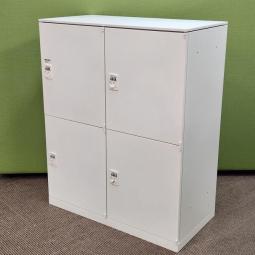 【2台限定】【4人用パーソナルロッカー！】オカムラ　Okamura　ロッカー　パーソナルロッカー　4人用　収納　中古　オフィス　【中古事務什器】【中古チェア】【中古椅子】