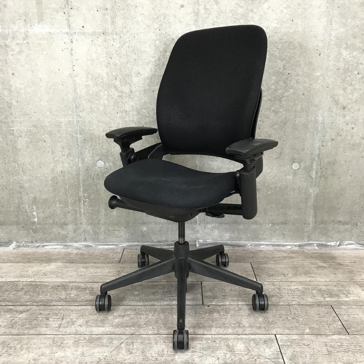 中古】リープV2 Steelcase/スチールケース 肘無ハイバックチェア 