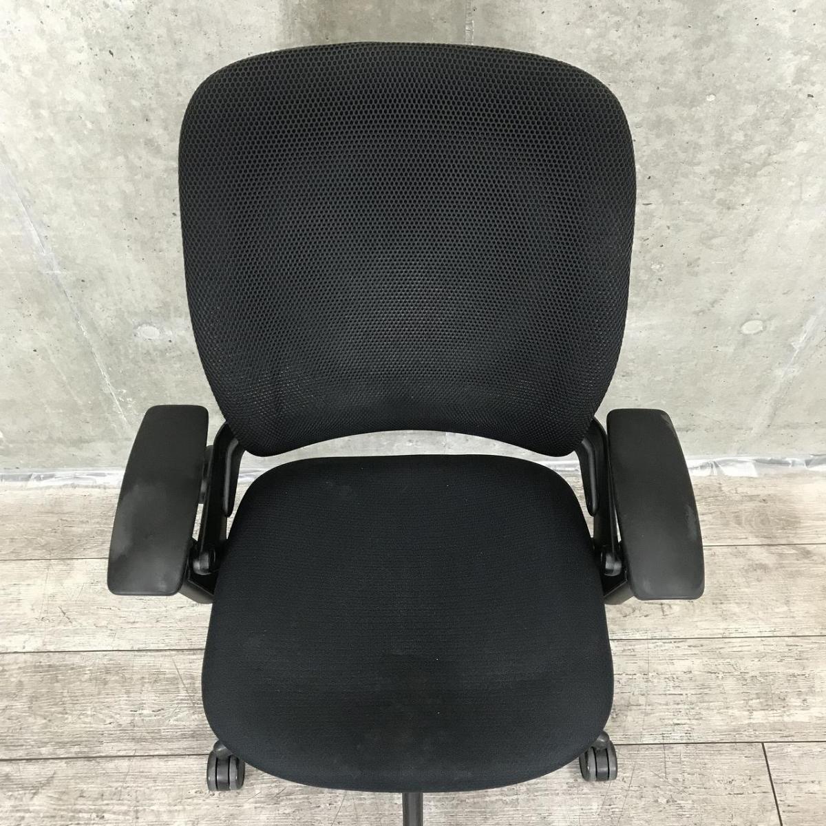 中古】リープV2 Steelcase/スチールケース 肘無ハイバックチェア 