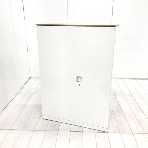 【中古】レクトライン 4B315Y-ZA75 オカムラ（okamura） ローキャビネット／両開き