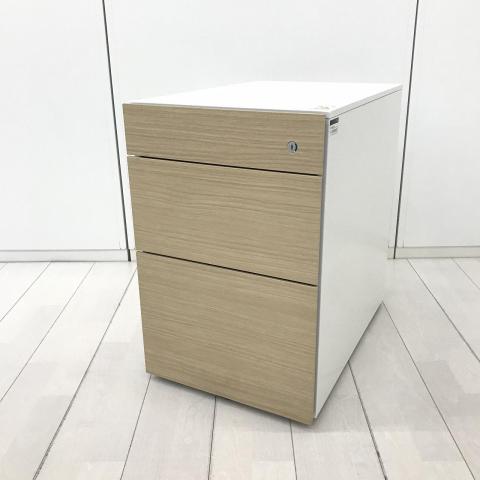 【中古】インステート JM-046MACR-98 イトーキ（ITOKI） ワゴン3段