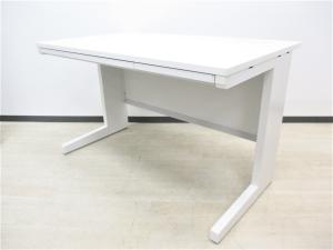 【西】～シンプル・高耐久・レイアウト自在の定番デスク～【イナバ製】【平机】【W1200】【デスク】【事務所】【執務】【ホワイト】【デスク】【机】【収納】【格安】【安い】【福岡オフィス家具】【福岡中古家具】【中古事務什器】