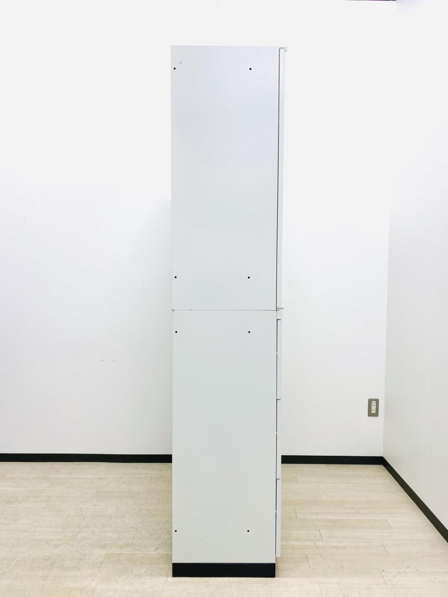 中古】グロウビックⅣ JH-GU109A3N クロガネ ハイキャビネット／両開き 