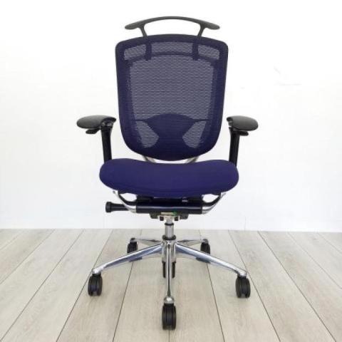 【中古】コンテッサチェア CM32AB-FBF4 オカムラ（okamura） 肘付ハイバックチェア