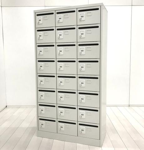 【中古】その他シリーズ メールボックス　MVK-24P クロガネ シューズボックス(下駄箱)