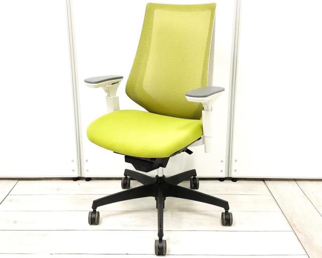 【中古】デュオラ メッシュ CR-G3011E1-KZQ4 コクヨ（KOKUYO） 肘付ハイバックチェア