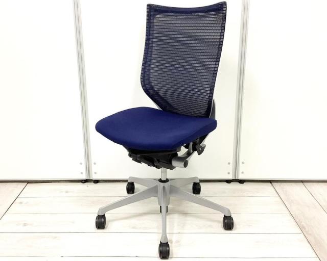 【中古】バロンチェア CP35DW-FPG4 オカムラ（okamura） 肘無ハイバックチェア