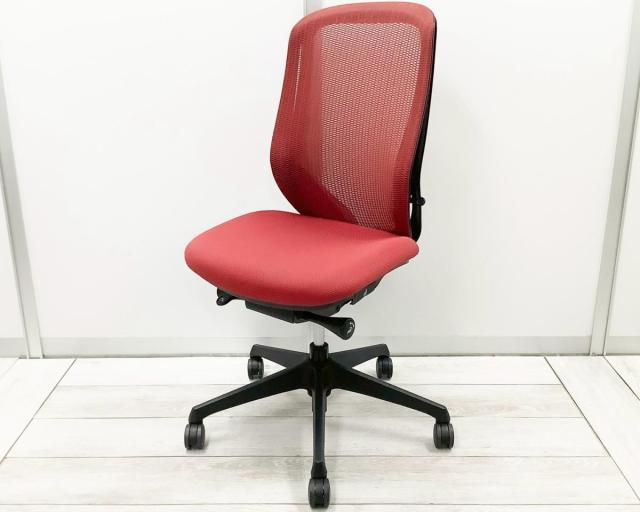 【中古】シルフィーメッシュ  オカムラ（okamura） 肘無ハイバックチェア