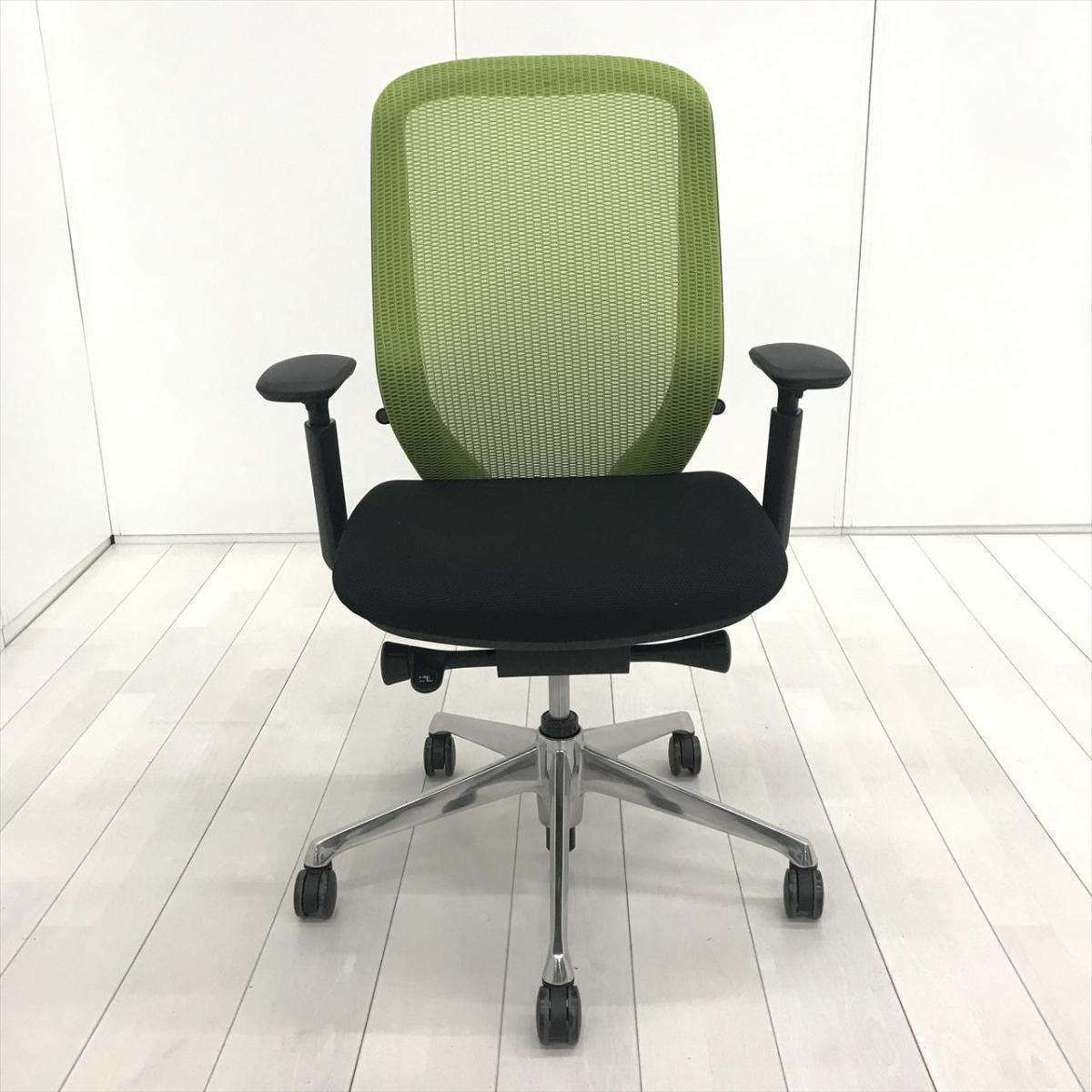中古】シルフィーメッシュ C635BR 2034 オカムラ/okamura 肘付 