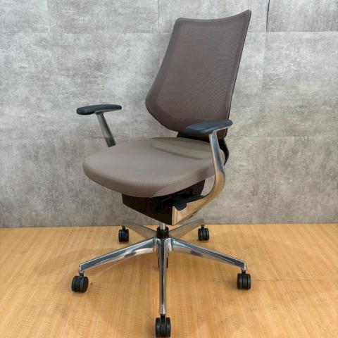 【中古】イング バーチカル アルミ CRS-G3402E6 コクヨ（KOKUYO） 肘付ハイバックチェア