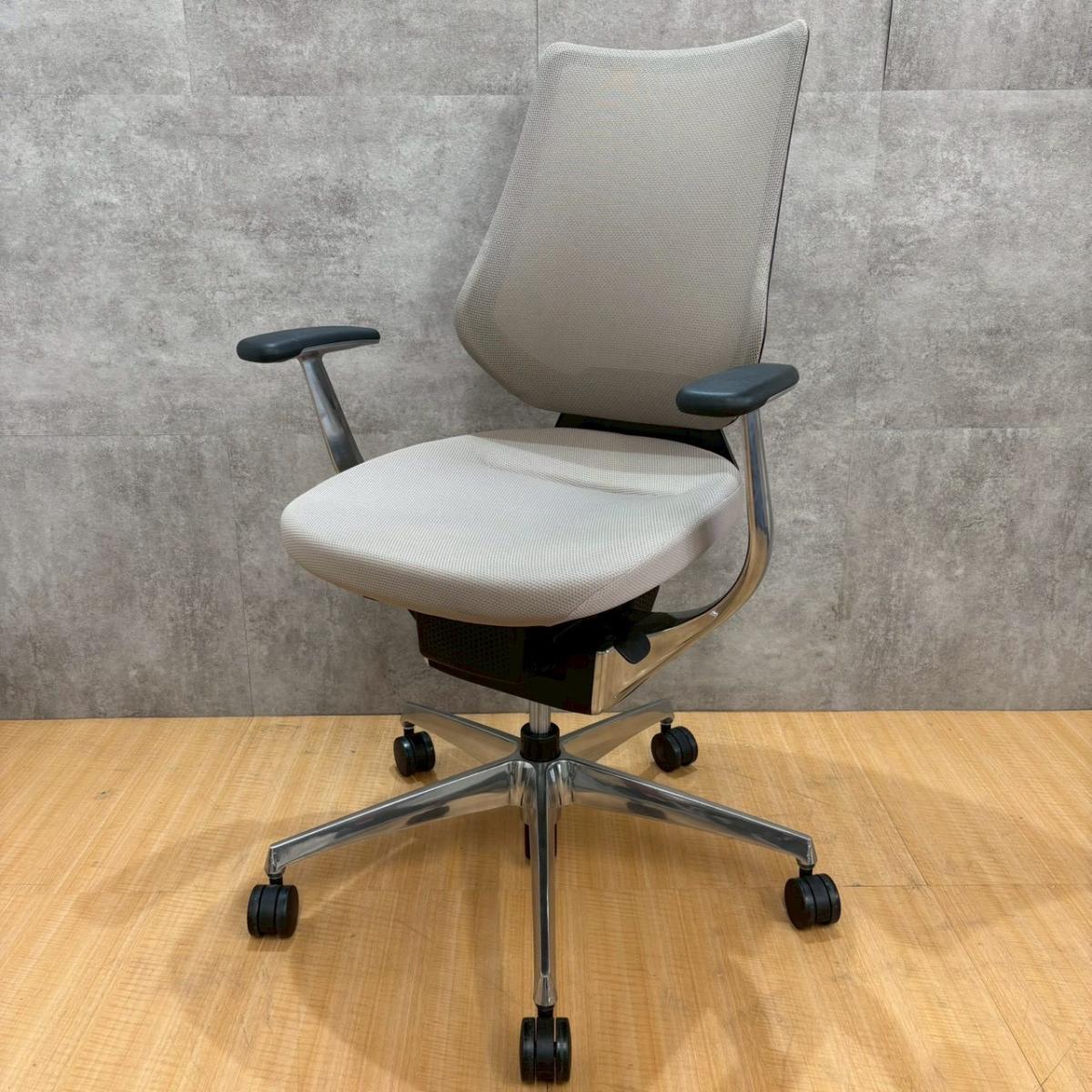 中古】イング バーチカル アルミ CRS-G3402E6 コクヨ/KOKUYO 肘付