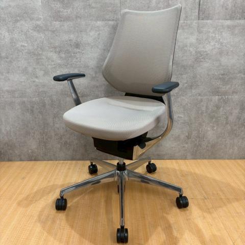 【中古】イング バーチカル アルミ CRS-G3402E6 コクヨ（KOKUYO） 肘付ハイバックチェア