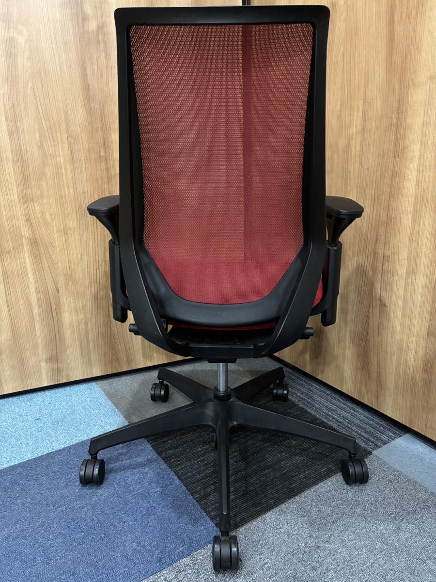 中古】デュオラ メッシュ CRS-G3000E6 コクヨ/KOKUYO 肘付ハイバック 