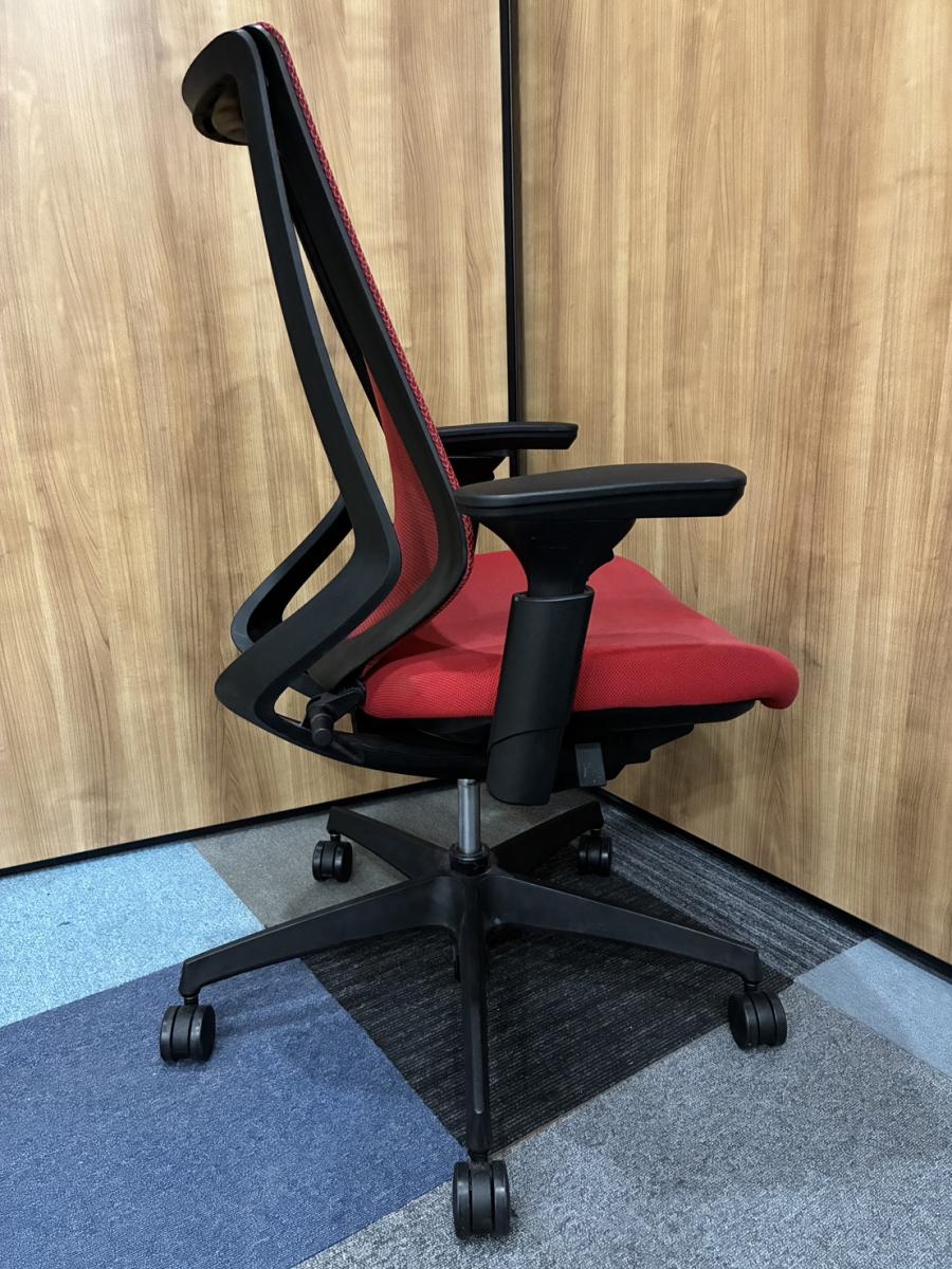 中古】デュオラ メッシュ CRS-G3000E6 コクヨ/KOKUYO 肘付ハイバック 