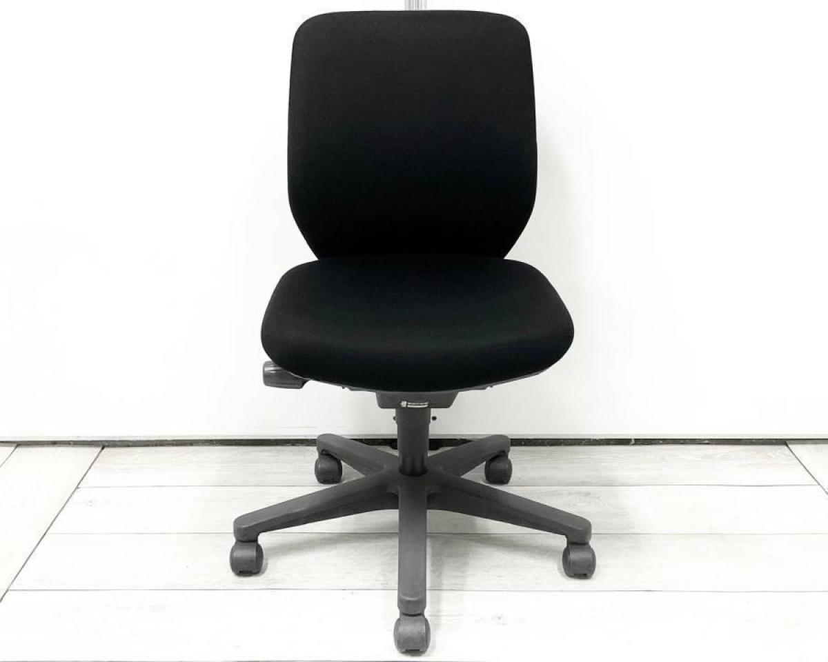 中古】セディスタチェア コクヨ/KOKUYO 肘無ローバックチェア 583186 