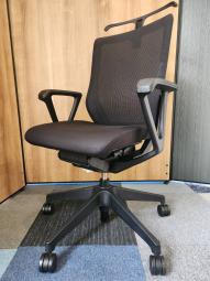 ワークチェア ハイバック ブラックボディ アームレストなし ハンガー付 オススメ(おすすめ) 大人気 ・ITOKI/イトーキ ・mirezza/ミレッザ