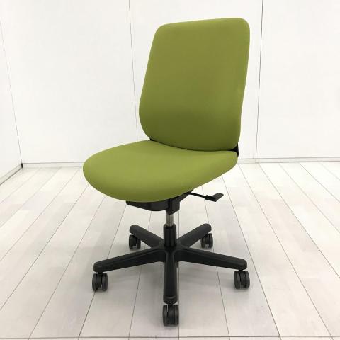 【中古】トルテチェア KZ-130GB-T1Q6 イトーキ（ITOKI） 肘無ローバックチェア