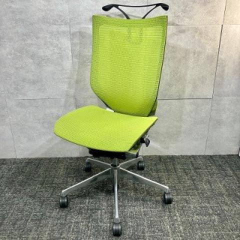 【中古】バロンチェア CP86AR FDH6 オカムラ（okamura） 肘無ハイバックチェア