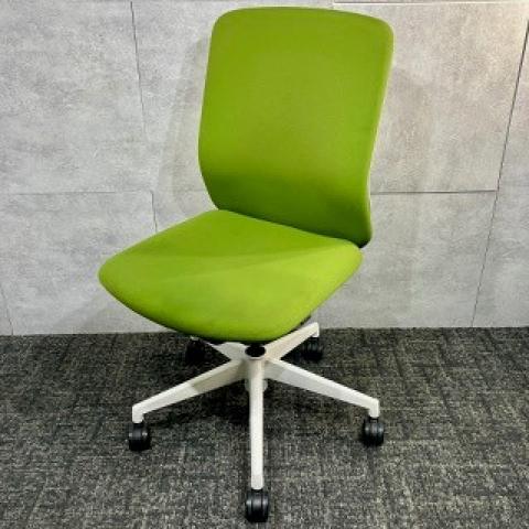 【中古】クレネ KRA-00C ウチダ（UCHIDA) 肘無ミドルバックチェア