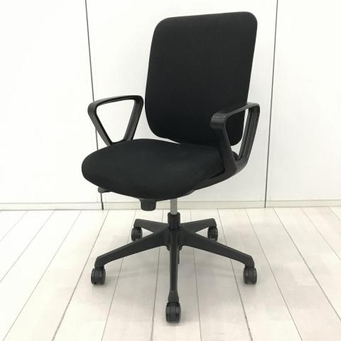 【中古】CG-Rチェア CN45ZR FM31 オカムラ（okamura） 肘付ハイバックチェア