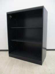 【かっこいいブラック書庫！】【在庫入替の為、お安く！】コクヨ　エディア　ブラック　オープン書庫