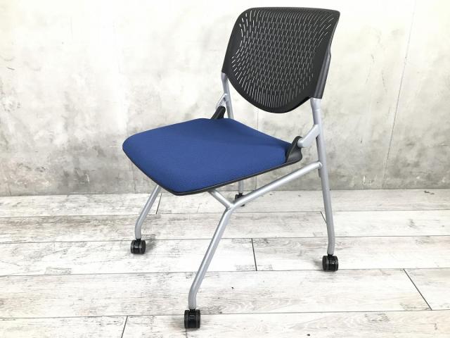 【中古】ルナ 81S1CB オカムラ（okamura） ネスティングチェア