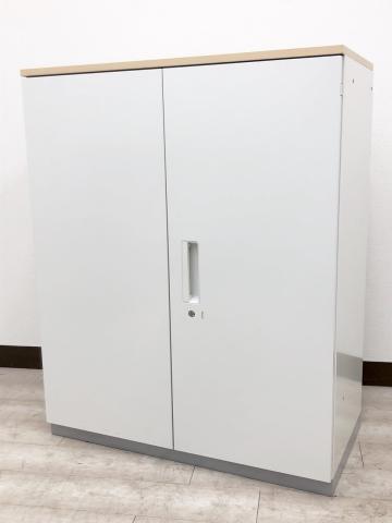 【中古】L6  プラス（PLUS） ローキャビネット／両開き