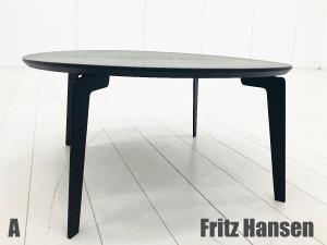 A)FritzHansen/フリッツハンセン　JOIN FH41 / ジョインコーヒーテーブル 　ラウンド形　ブラック　北欧