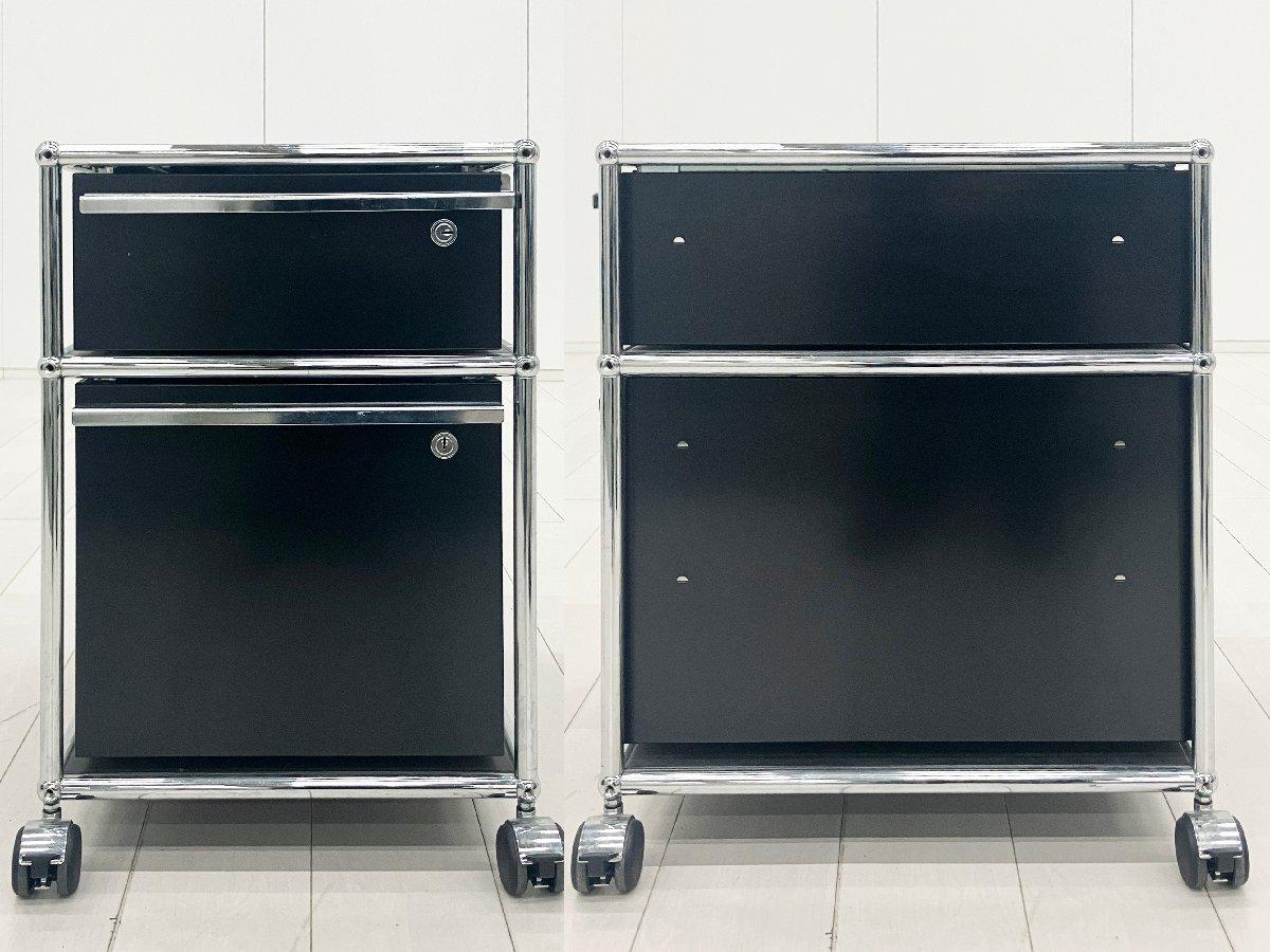 中古】USMハラー ワゴン USMハラー ワゴン2段 583420 - 中古オフィス 