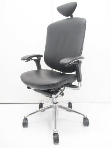 【中古】コンテッサチェア  オカムラ（okamura） 肘付ハイバックチェア