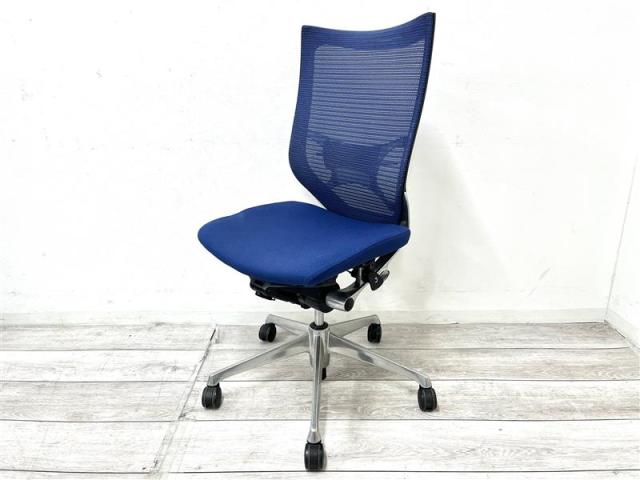 【中古】バロンチェア  オカムラ（okamura） 肘無ハイバックチェア