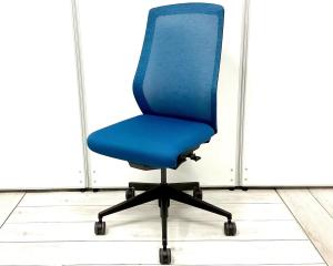 ワークチェア アームレストなし ブラックフレーム  ・UCHIDA/内田洋行 ・Sellezza/セレッツァチェア