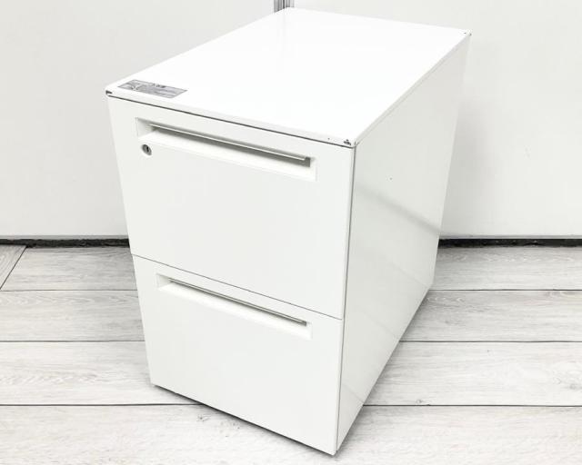 【中古】アドバンス DNC1CG Z975 オカムラ（okamura） ワゴン2段