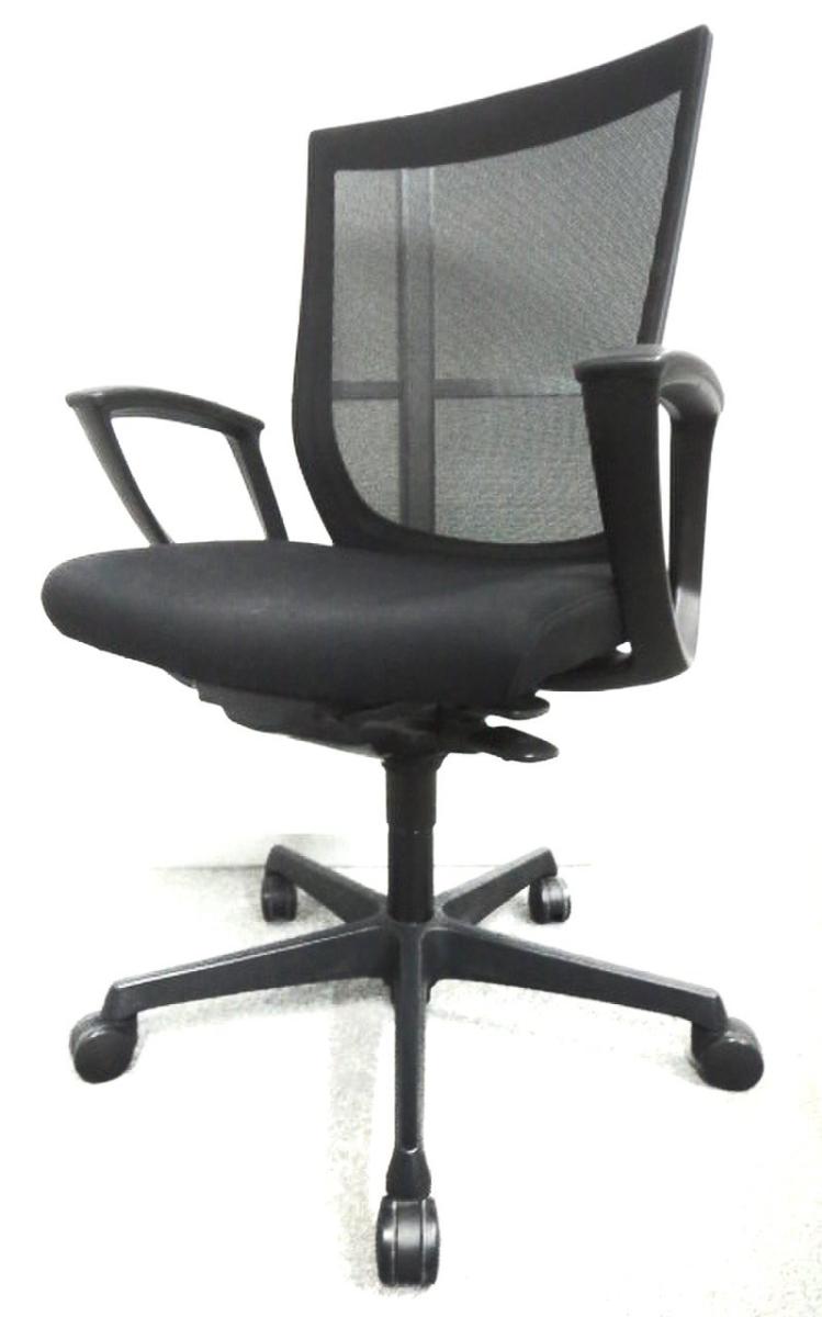 【オカムラ定番チェアのメッシュタイプ入荷！】オカムラ（okamura）エスクード（ESCUDO）メッシュ／色：ブラック／デザインアーム（固定肘）付き！※
                        エスクードメッシュ
                                    中古
            