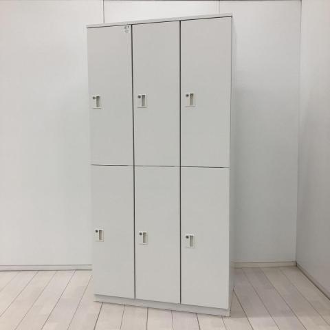 【中古】LB HLB-9832SSN-W9 イトーキ（ITOKI） 6人用更衣ロッカー